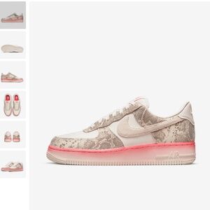 Airforce 1 Low snakeskin